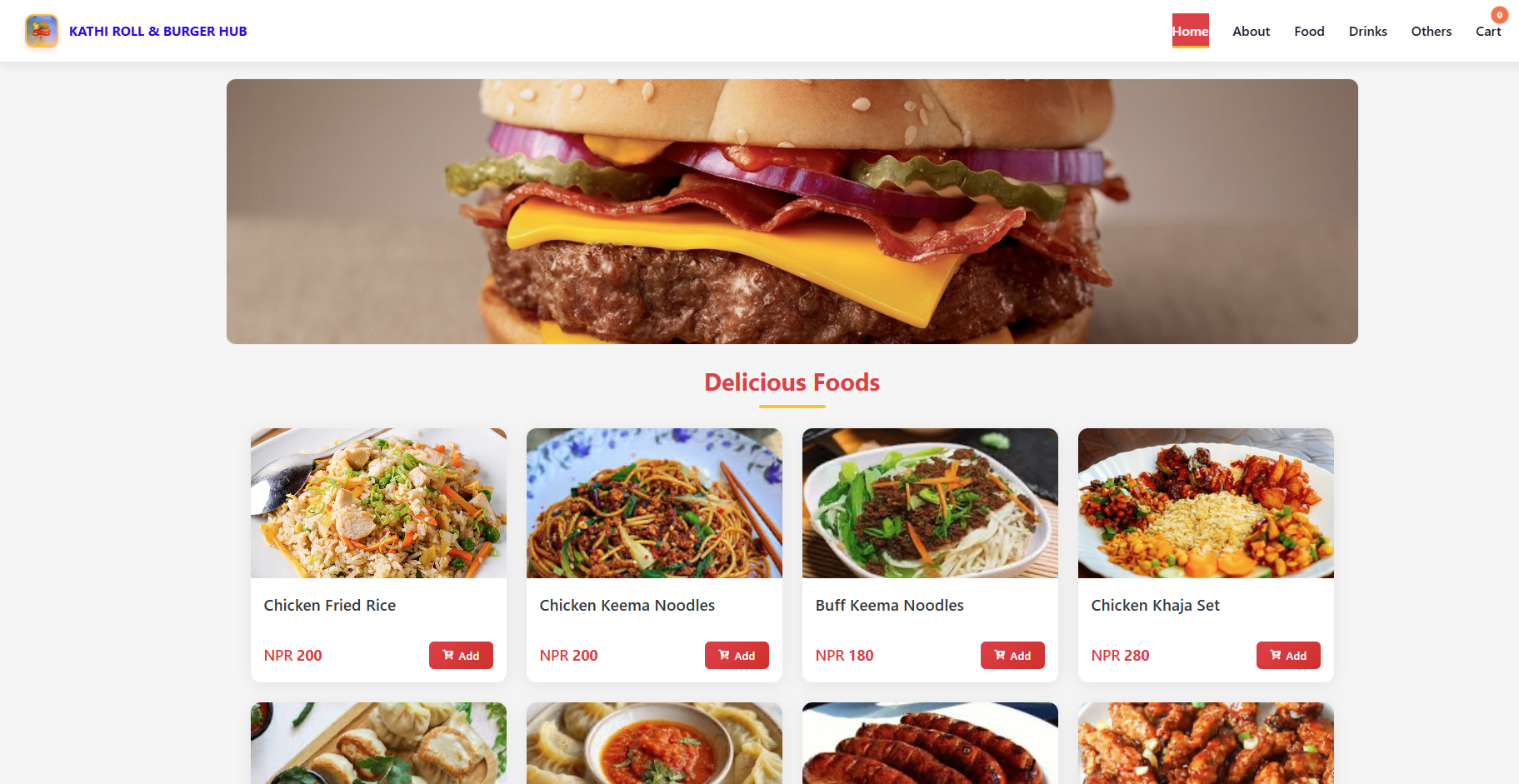 Kathi Roll & Burger Hub